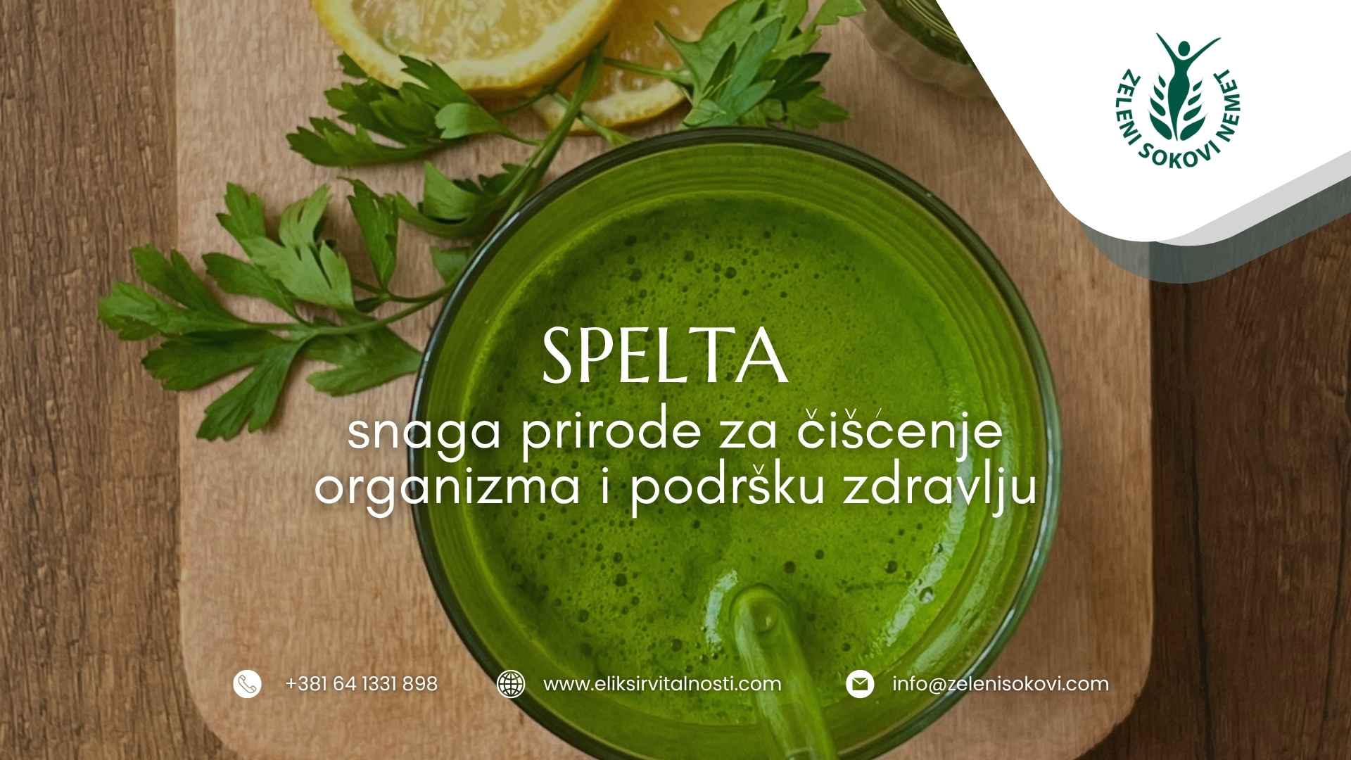 Zeleni napitak od spelte